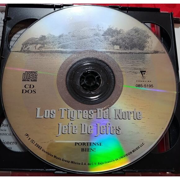 Los Tigres Del Norte Jefe De Jefes NM CD 2003 - Picture 5 of 5